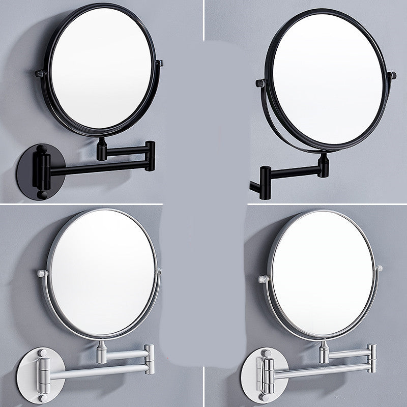 Punch-Free Makeup Mirror Mirror Double Sided Wall Mounted