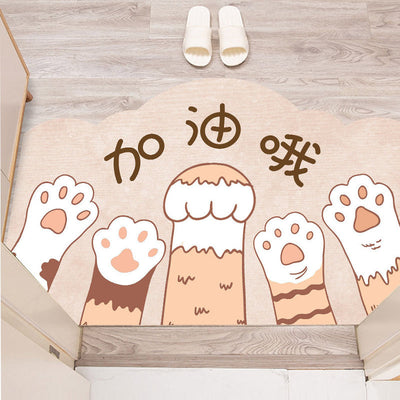Bathroom Bathroom Door Mat Entry Door Flannel