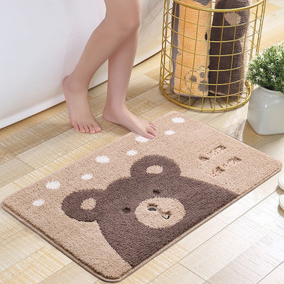 Xia Lang Cartoon Door Mat Door Mat Absorbent Foot Mat Household Door Bathroom Entrance Non-slip Mat Carpet