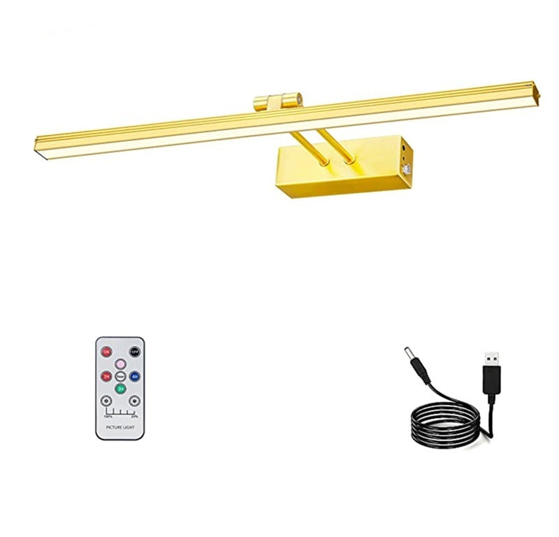 Adjustable Brightness Wall Mirror Headlight