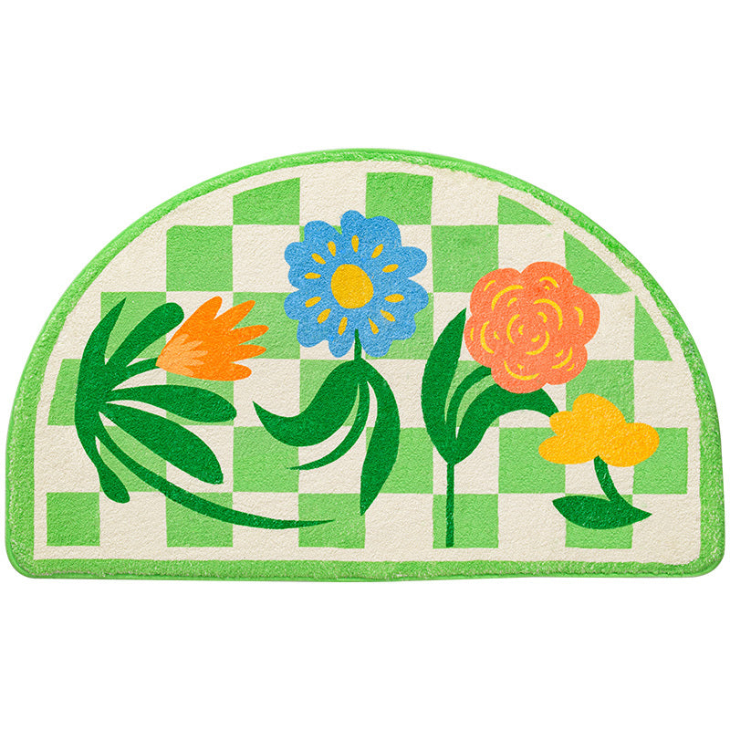 Absorbent Bathroom Nonslip Mat Entry Door Mat Door Foot Pad Toilet Entry Door Home Mat